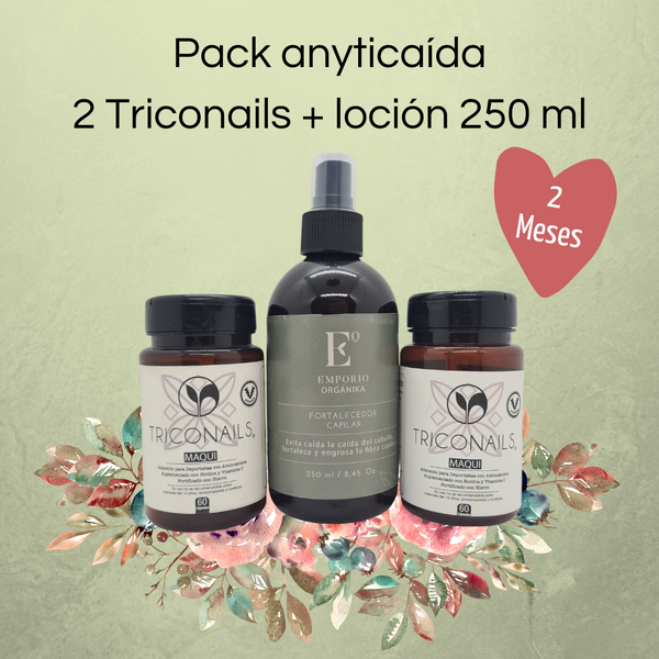 2 Triconails + Loción XL: El pack Anticaída para 2 meses